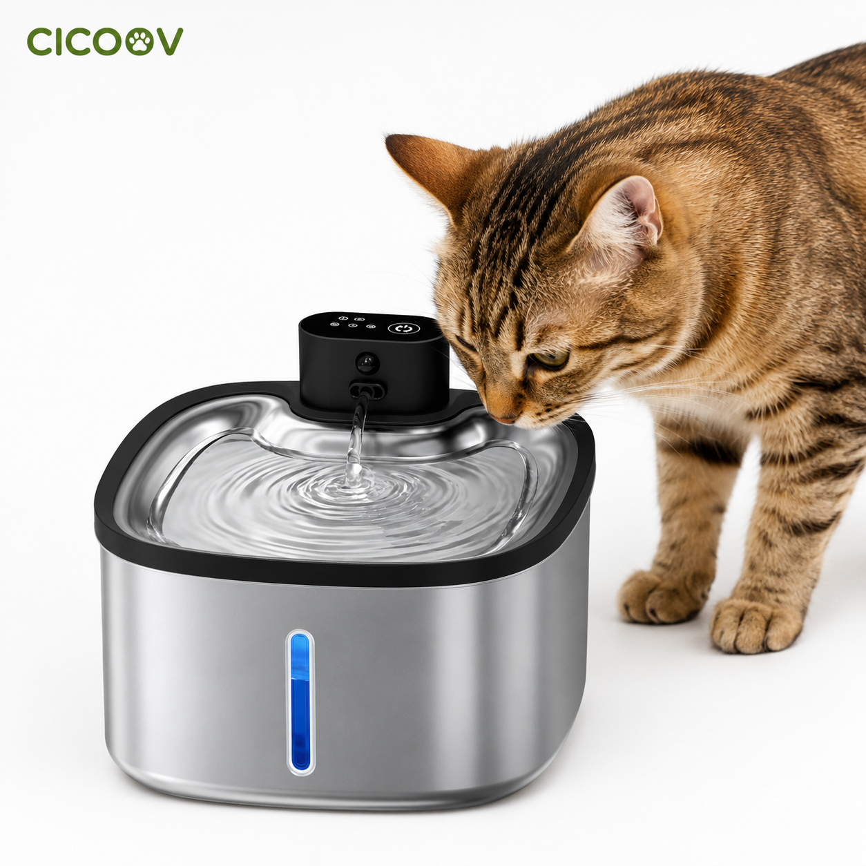 Cicoov 3,5L Smart Szenzoros Macska Itató