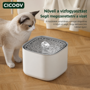 Cicoov 3L Csendes Szökőkút Macskáknak-1