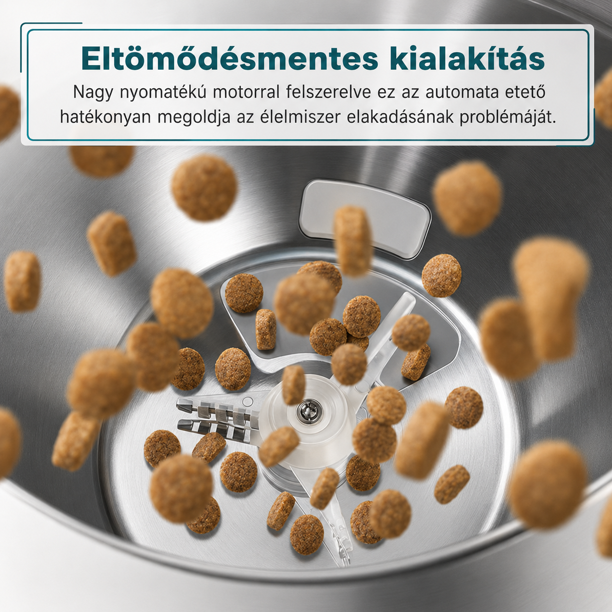 Cicoov 4,5L App-Vezérelt Etető Dupla Tálcaszerkezettel-6