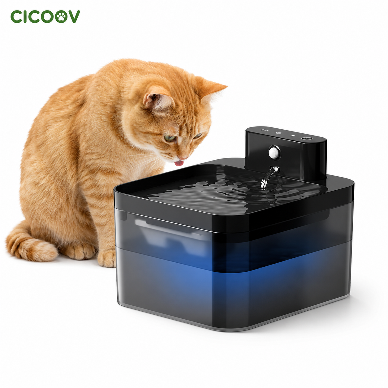 Cicoov Szenzoros Macska Itató 2,2L